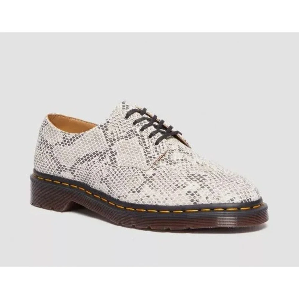Dr. Martens 2046 Women’s Size 8/Men’s 7 Python Print Suede Snake Skin Oxford NEW